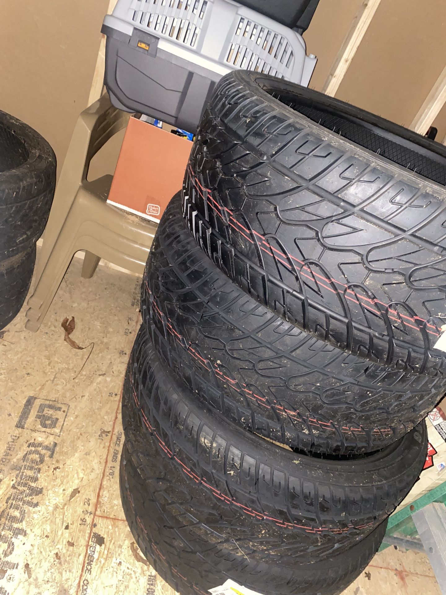 4 New Tires