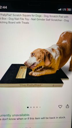 Dog Nail Filer Treat Board