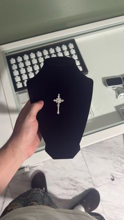 Silver Crucifix Cross Pendant