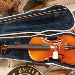 Violin with case