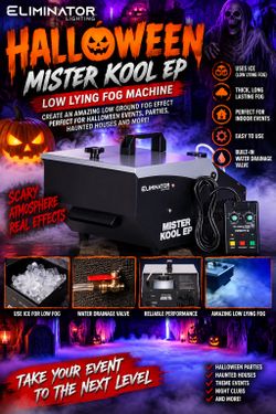 Eliminator Lighting Mister Kool EP 🎃 👻 Machine