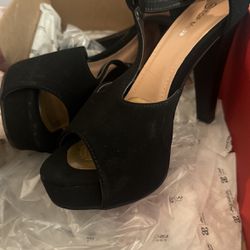 Black heels 