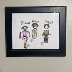 Oil Pencil Art By Flour Titled Daisy