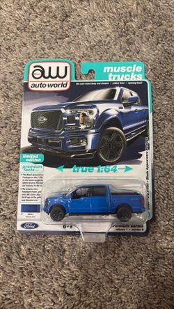 AutoWorld  diecast 2020 Ford F-150 black appearance  package