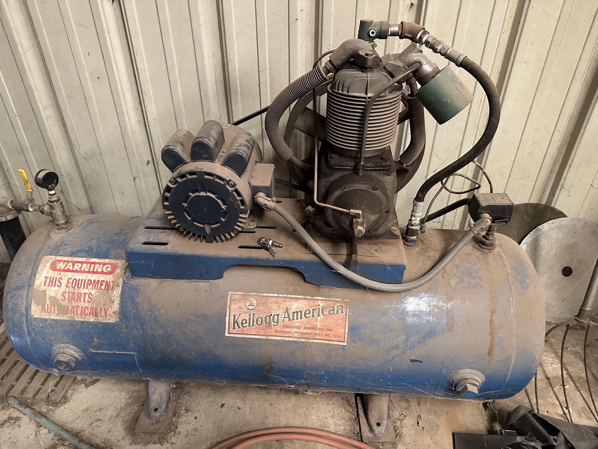 Kellogg American Electric Air Compressor