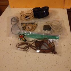 Jewelry..  Handmade Russian Necklaces And Bracelets Leather And Crafted Wood With Natural Stones Choose One Start At  $10-$25  Each 