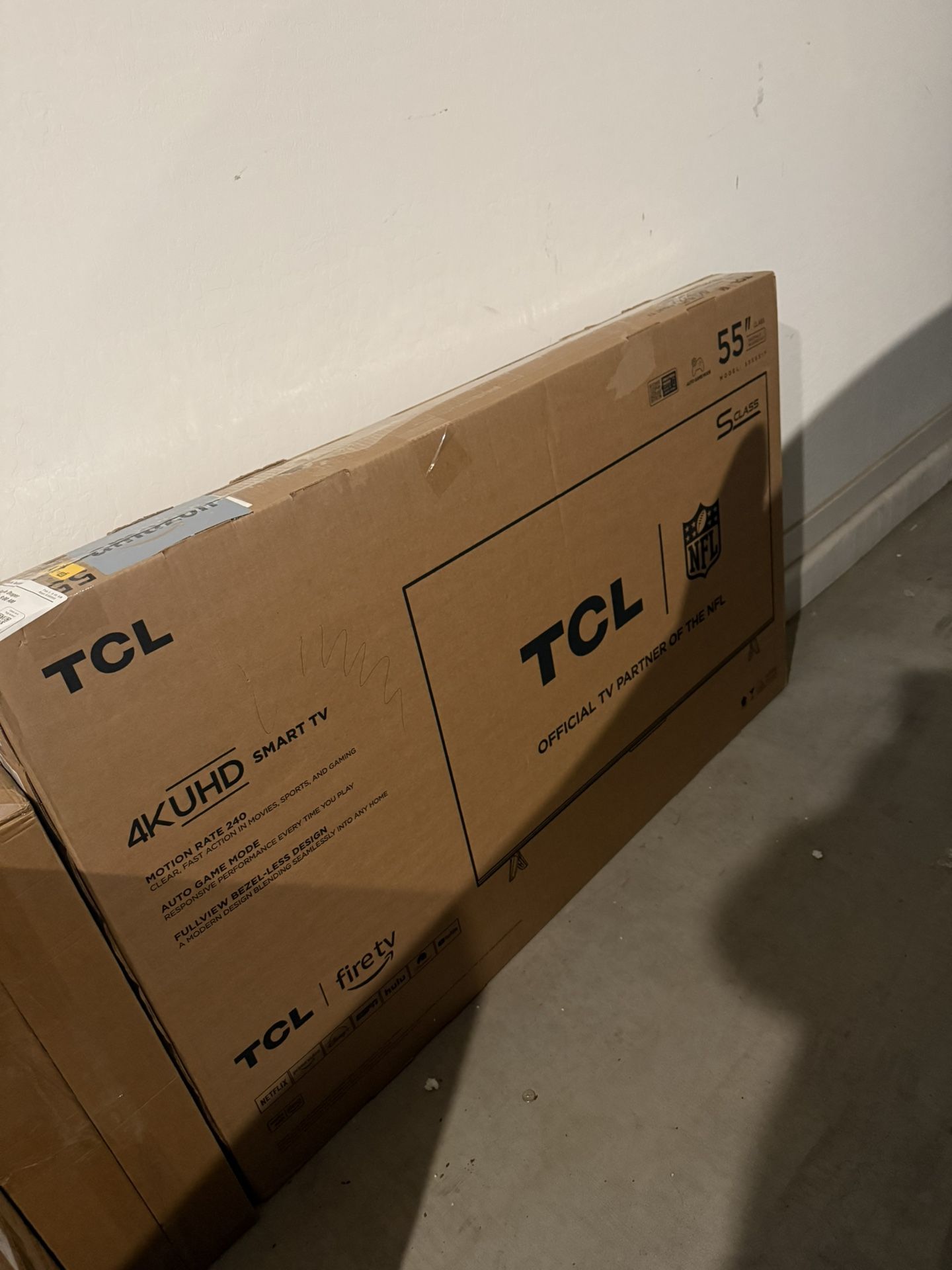 TCL 55"4K Smart fireTV 2024 Model,HDR PRO+,Alexa Built-in w/ Voice Remote,Apple AirPlay 2,Dolby