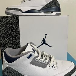 Jordan 3 Midnight Navy See Description 