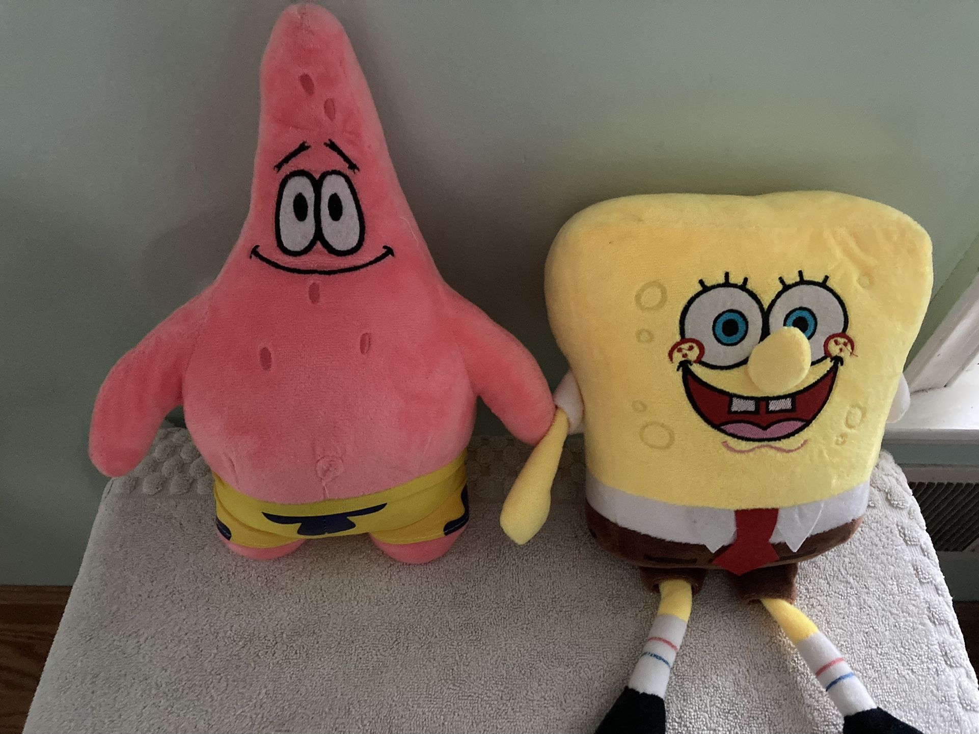 SpongeBob n Patrick Stuffed Animals