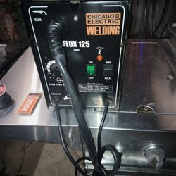 Welder Chicago And Helmet 