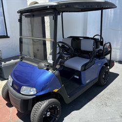 2018 E-Z-GO RXV Freedom 2+2 FACTORY 4-Passenger Non-Lifted 48-Volt Golf Cart