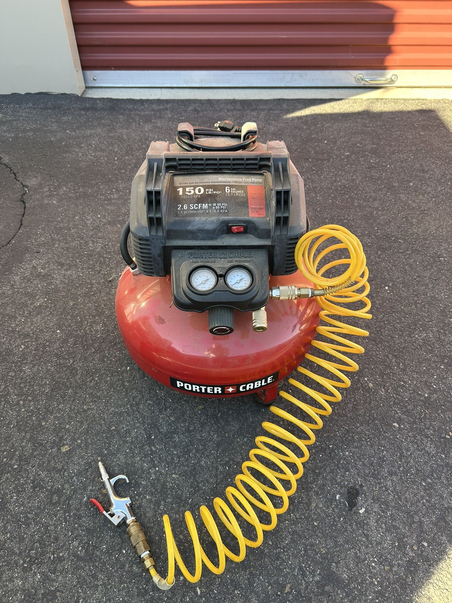 Porter Cable Air Compressor 