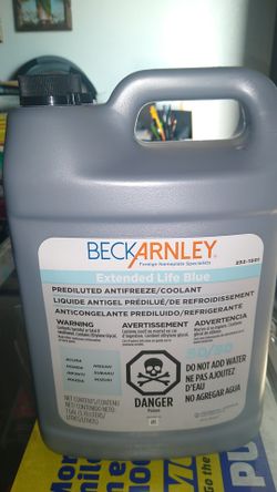 Blue Antifreeze