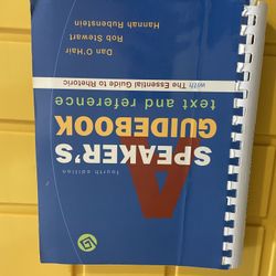 Speakers Guidebook Speech