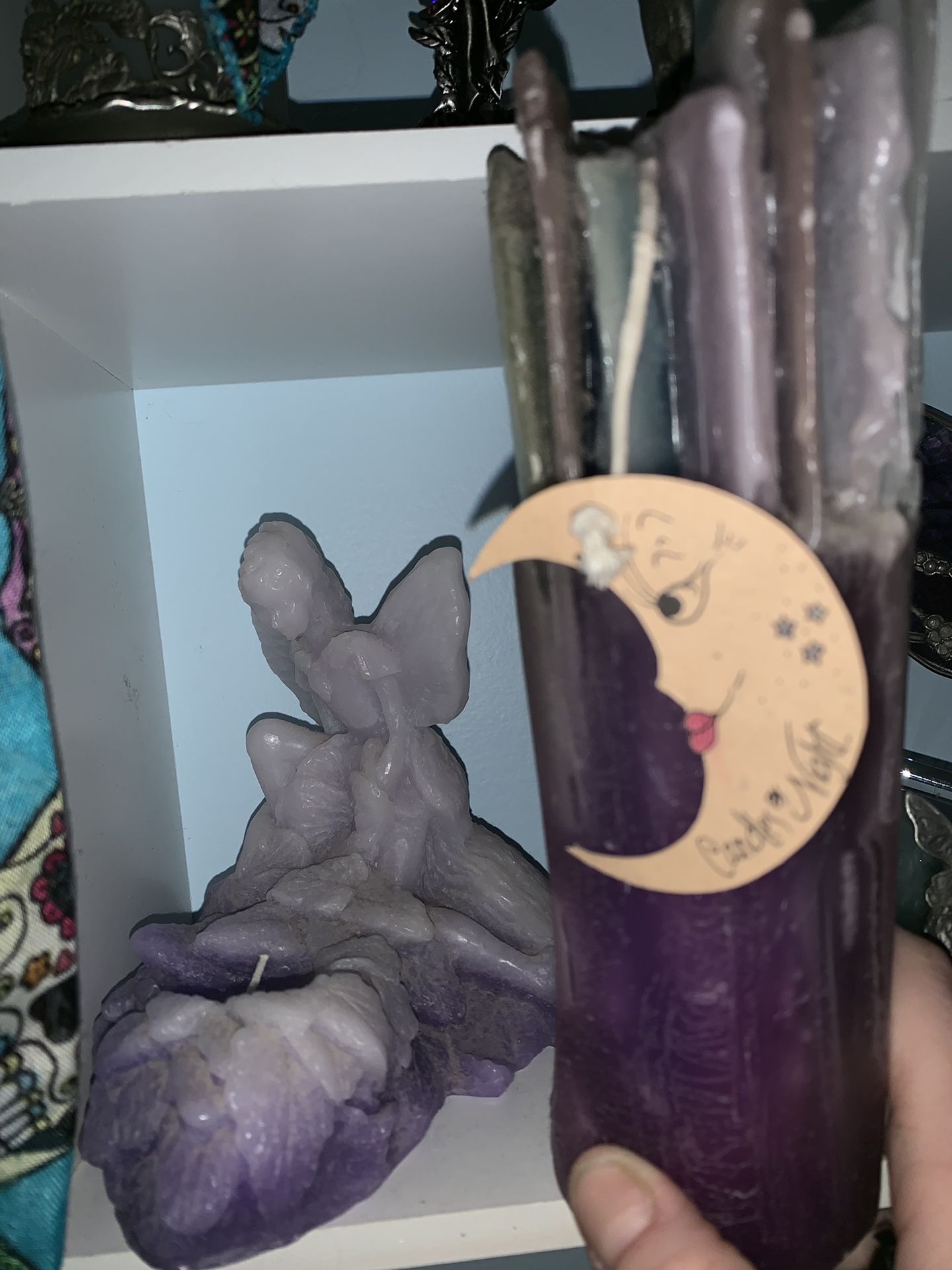 Cord decorative candles