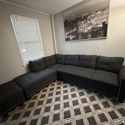 Dark Grey Couches