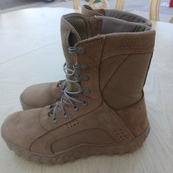9.5 /10 Rocky SV2 Steal Toe Coyote Brown  Military Boots