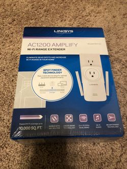 New linksys AC1200 range extender RE6700