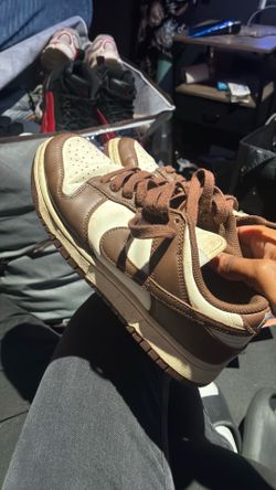 Nike brown dunks for restoration size 7.