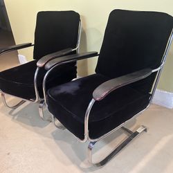 GENUINE 1930'S KEM WEBER SPRINGER CHAIR FOR LLOYD MANUFACTURING