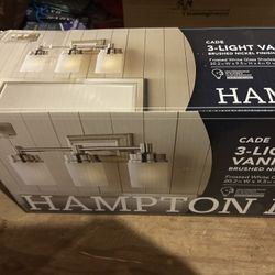 Hampton Bay Vanity Light Fixture.. 