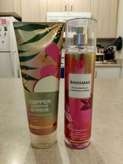Bath and body works set