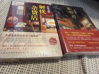 Keigo Higashino Chinese Novels 东野圭吾小说 2本