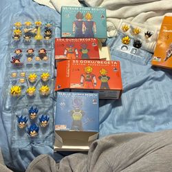 Demonical Fit Dragon Ball Head Sculpts Assorted Lot