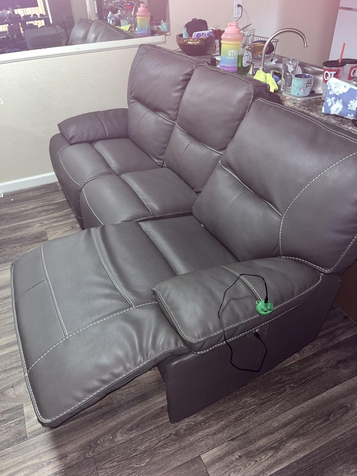 RECLINER COUCH FOR SALE!!! Look Here! 