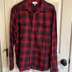 Plaid Button Up Top