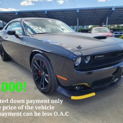 2023 Dodge Challenger-9I6-585-II98-T/A V8 E-Z Financing!