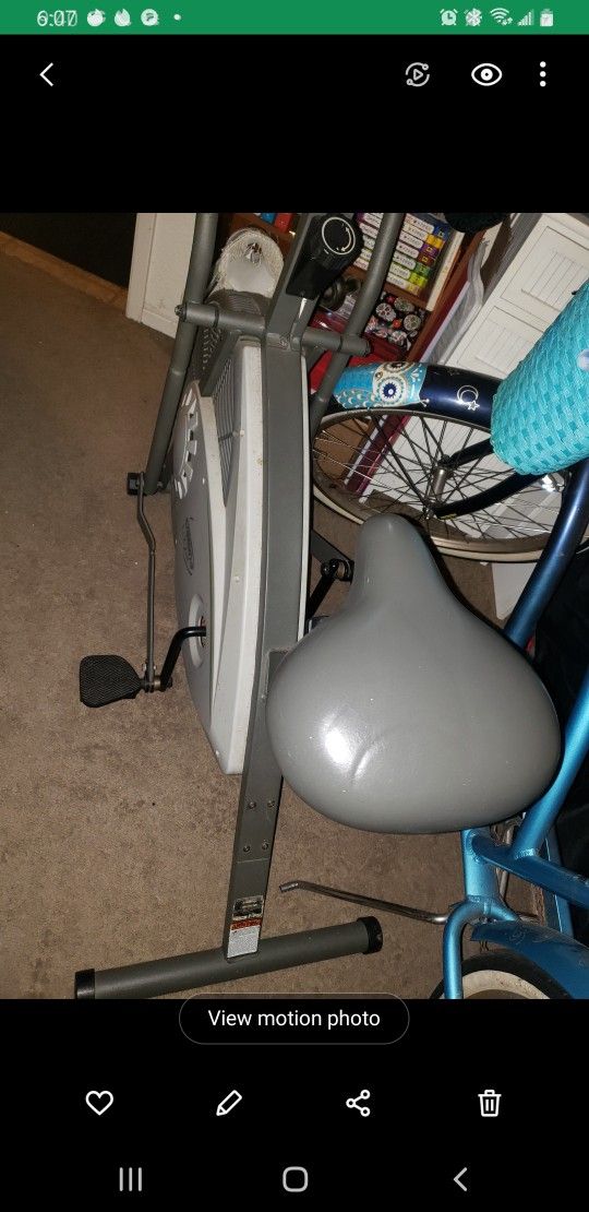 Exercise Bike Used