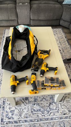 DeWalt Cordless Power Tool Set with Bag