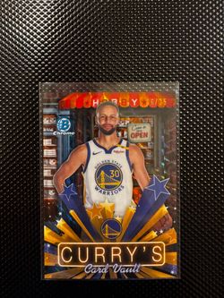 2025 Topps Bowman Chrome Stephen Curry #HS-2 Hobby Stars Orange /25