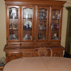 Real Wood Dining Set 