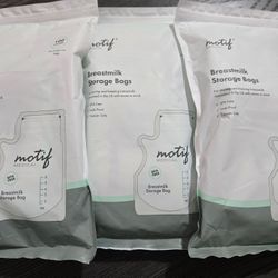 Unopened Breast Milk Storage Bags