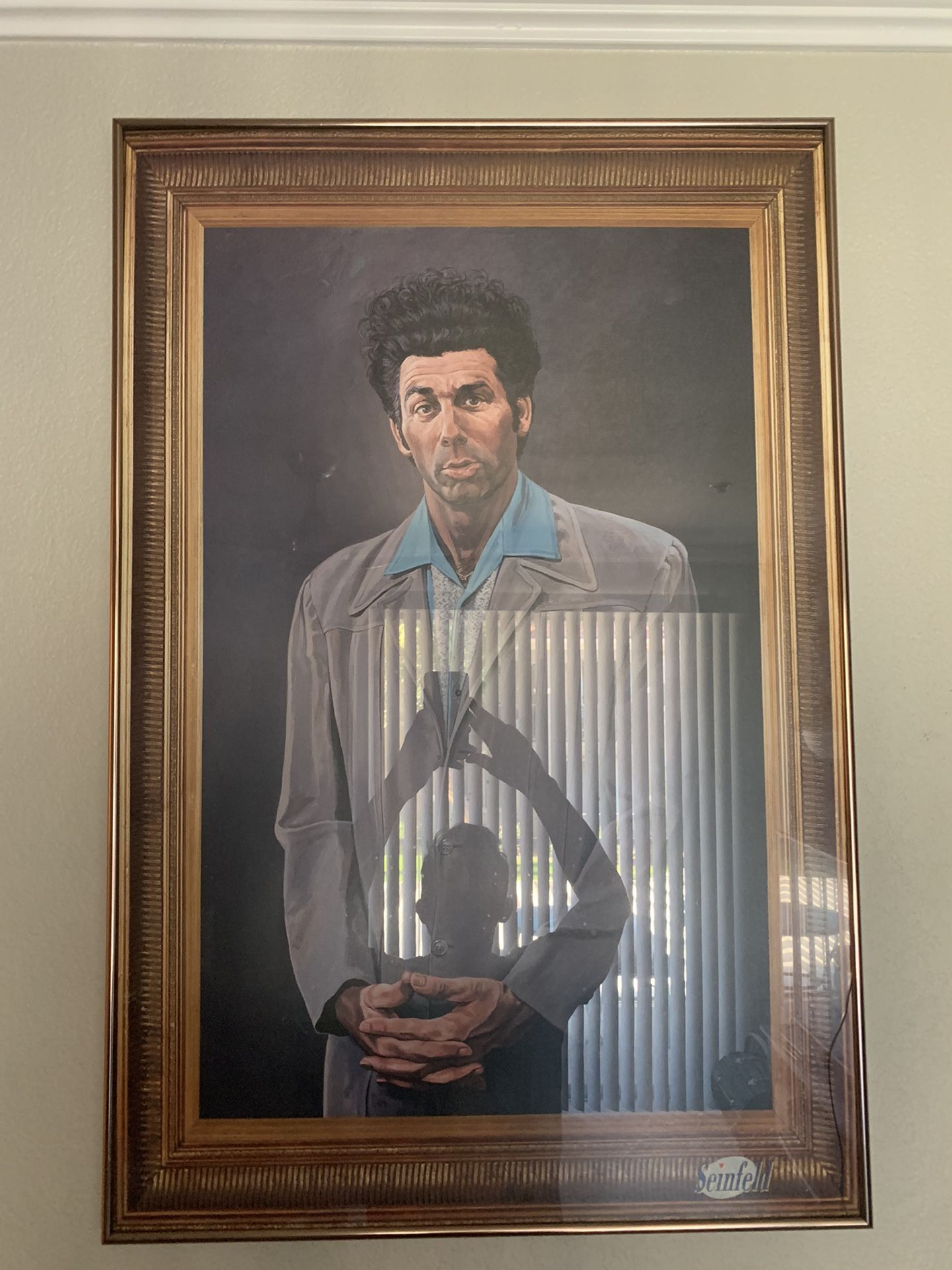 KRAMER Seinfeld Portrait Poster – New 16x20 Print, Iconic Character Art