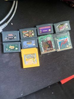 Game Boy / GBA Cartridge Lot of 10