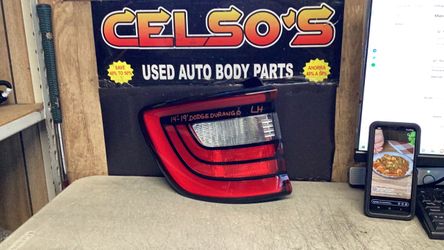 14 22 Dodge Durango LH Tail Light LED OEM.