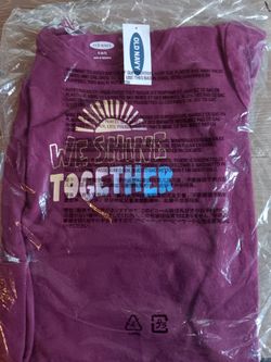 Old Navy We Shine Together T Shirt Girls Size S
