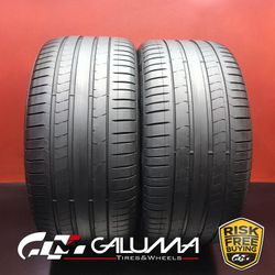 2 Tires LikeNEW Pirelli P-Zero (PZ4) RunFlat ★ XL 315/35R21 111Y NoRepairs 96775