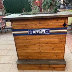 Playoffs! Wood, Hand Crafted, Man Cave, Bar! NFL 