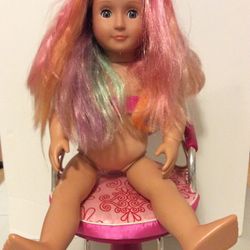 Our Generation Salon Chair and Doll