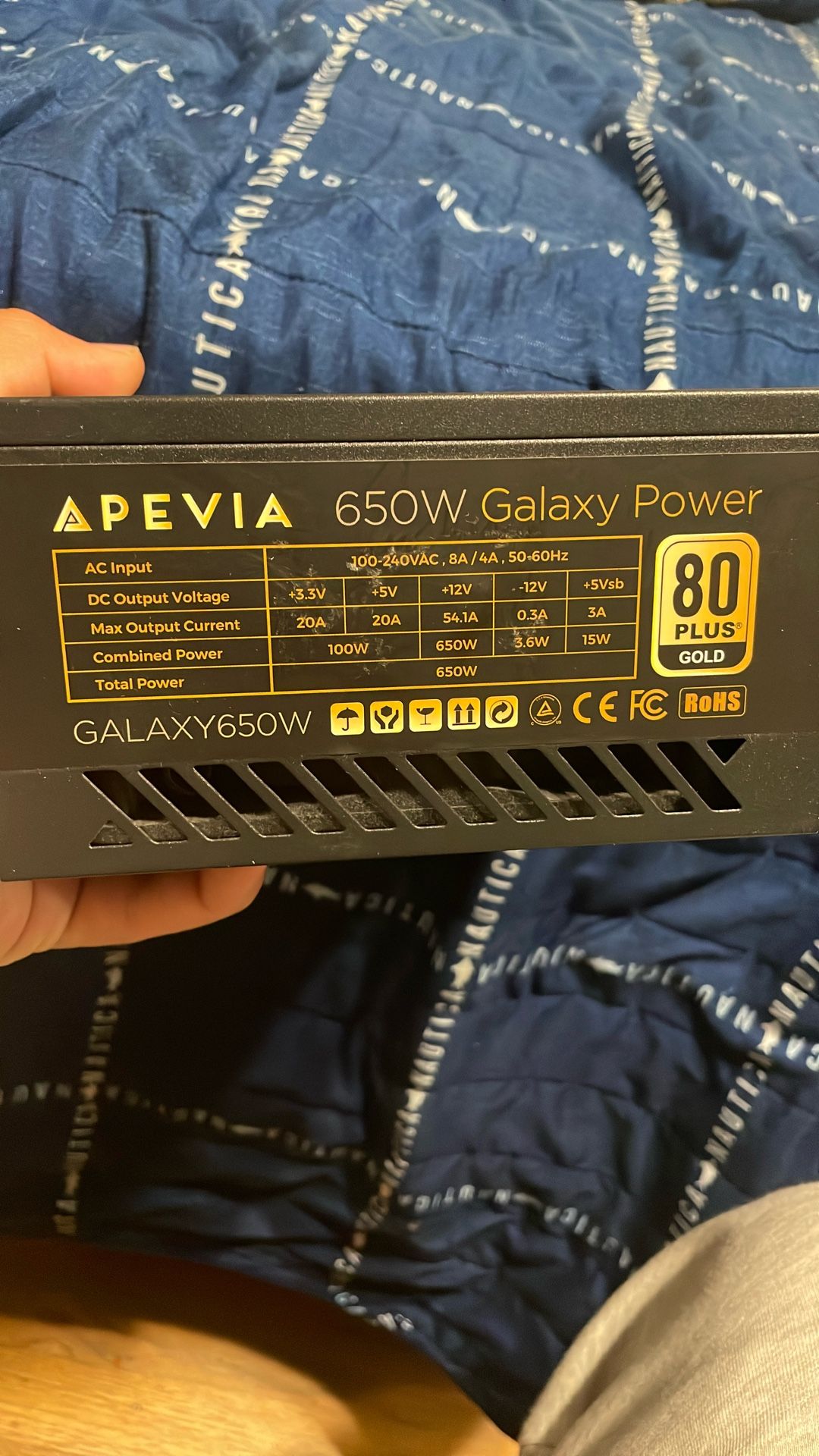 Apevia Power Supply 650 Watts