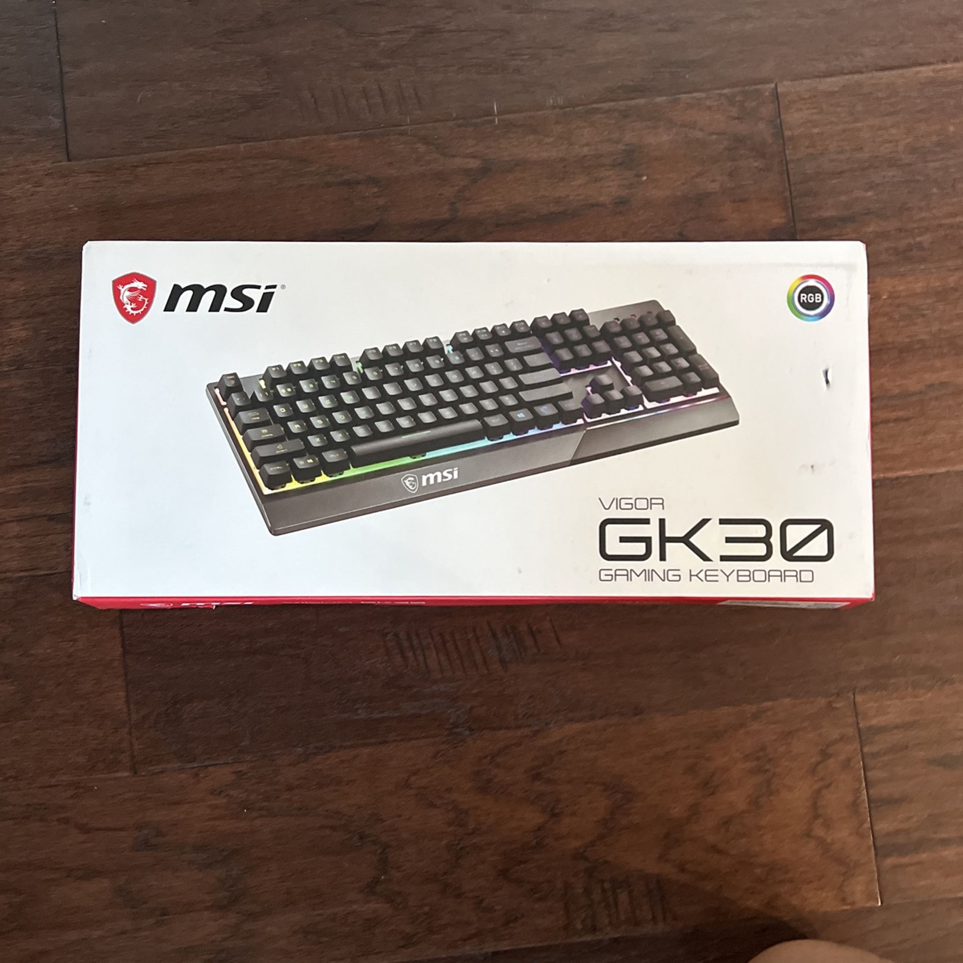 MSI Vigor GK30 Gaming Keyboard 
