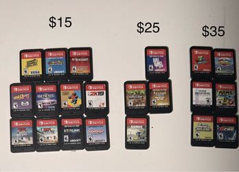 Nintendo switch game Variety 😁