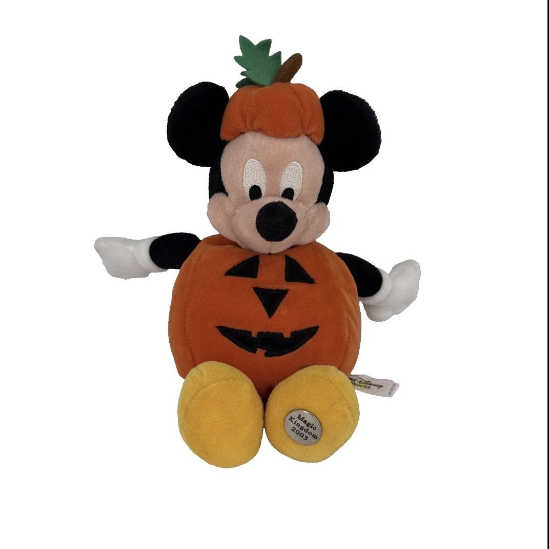 Disney Mickey Mouse Halloween Pumpkin Plush Mickeys Not So Scary Halloween Party