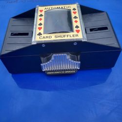 Automatic card shuffler