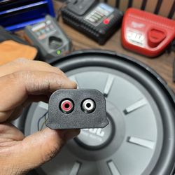 Hi Lo converter and speaker