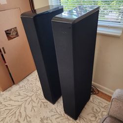 Boston VR965 Tower Speakers Powered Subwoofers